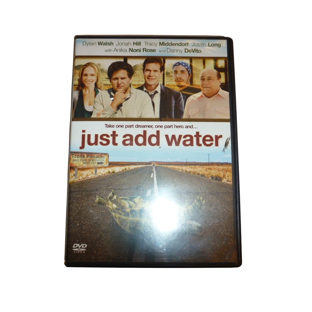 Just Add Water DVD 2008 Jonah Hill Danny DeVito Justin Long Comedy Movie